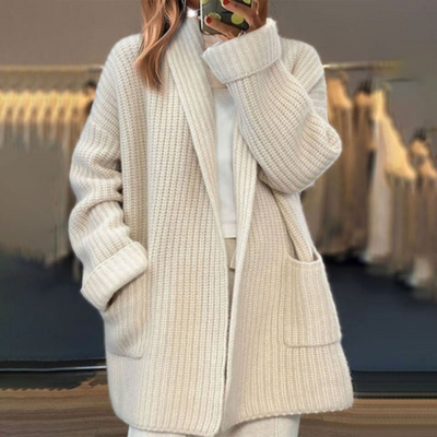 Irene™ | Strikkede cardigan i uldblanding