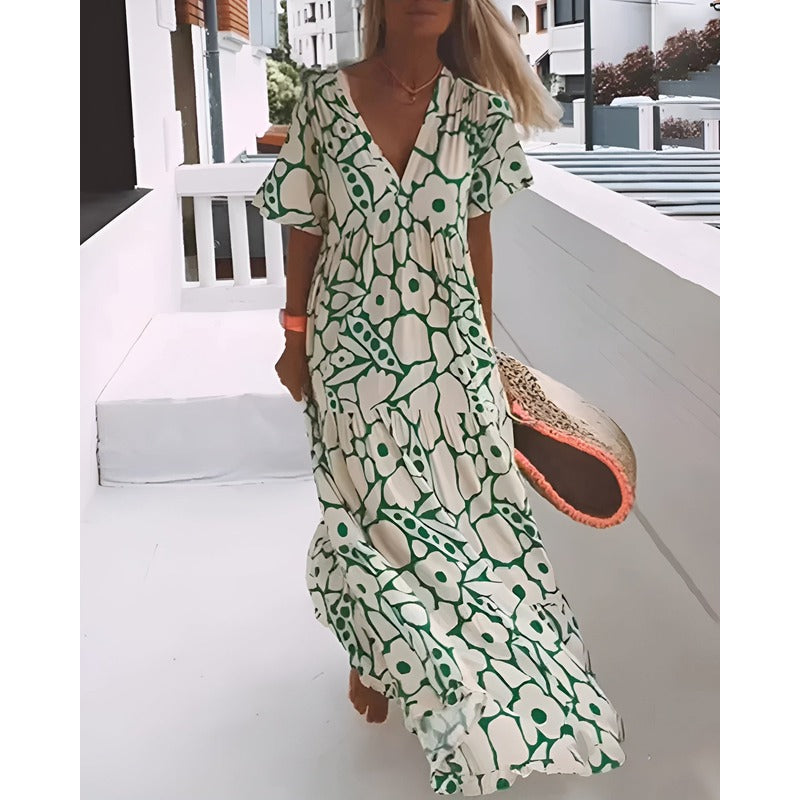Christine™ | Flydende og let kjole til sommer
