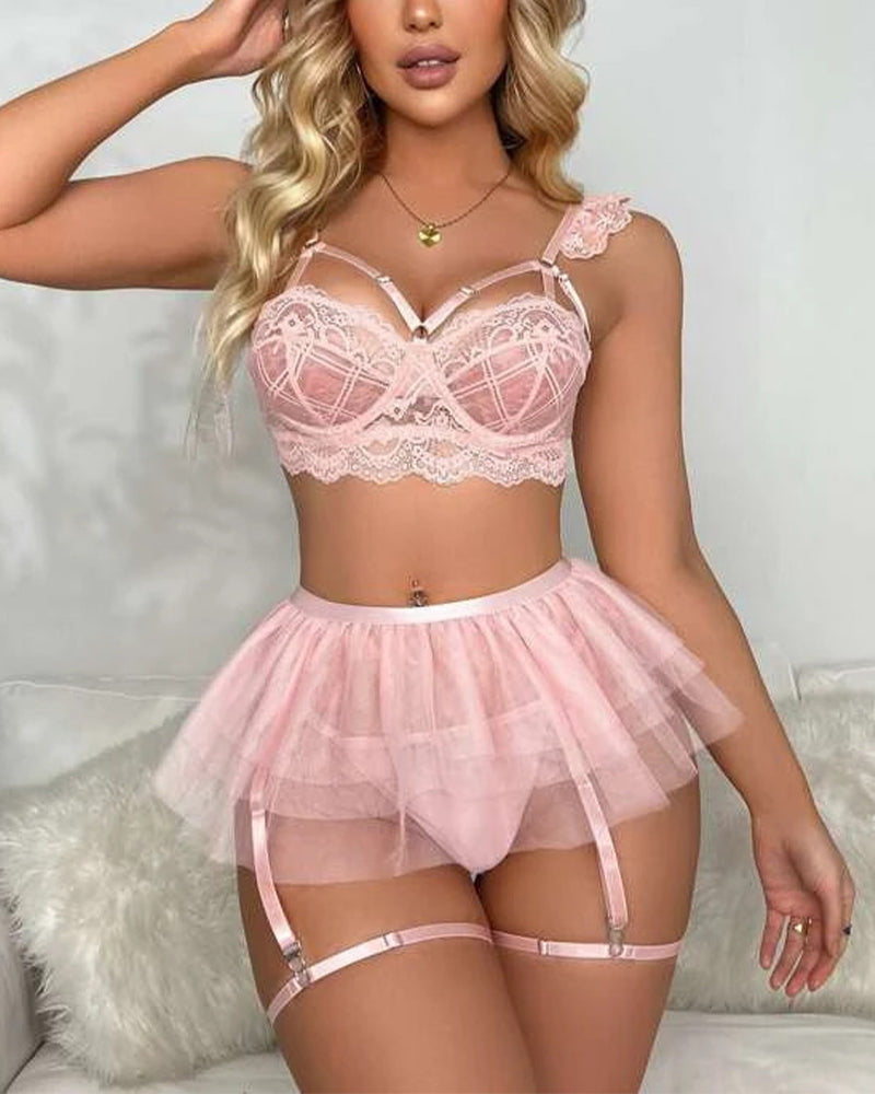 Vilde™ | Gennemsigtigt sexet blonde undertøj
