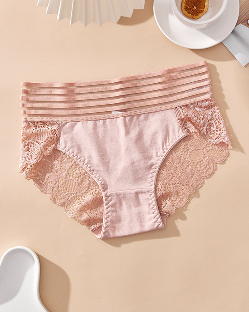 Hedda™ | Blonde trusser med bred talje