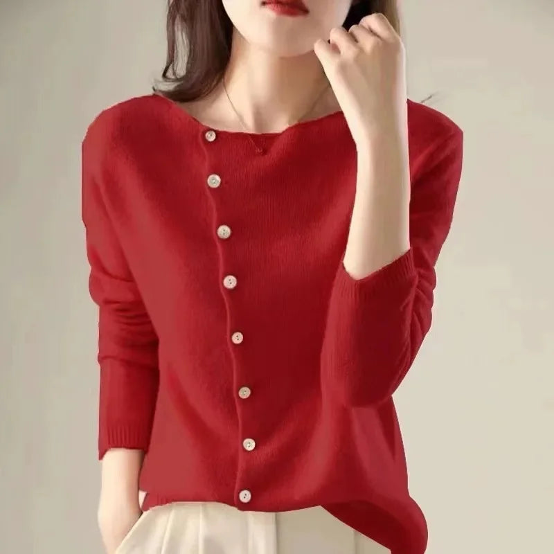 Mireille™ | Strikkede cardigan med elegante knapper