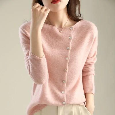 Mireille™ | Strikkede cardigan med elegante knapper