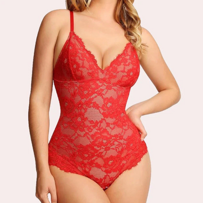 Vivelline™ | Formende bodysuit med blonder