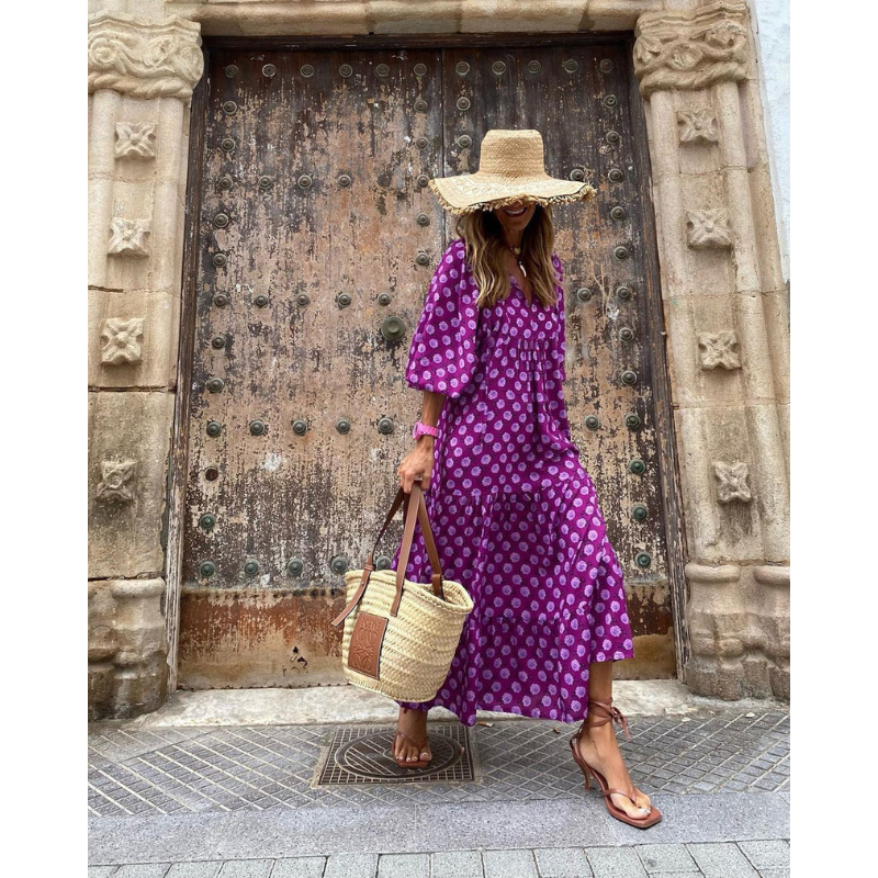Fleur™ | Boheme Maxi Kjole