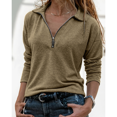 Sheena™ | Top med lynlås