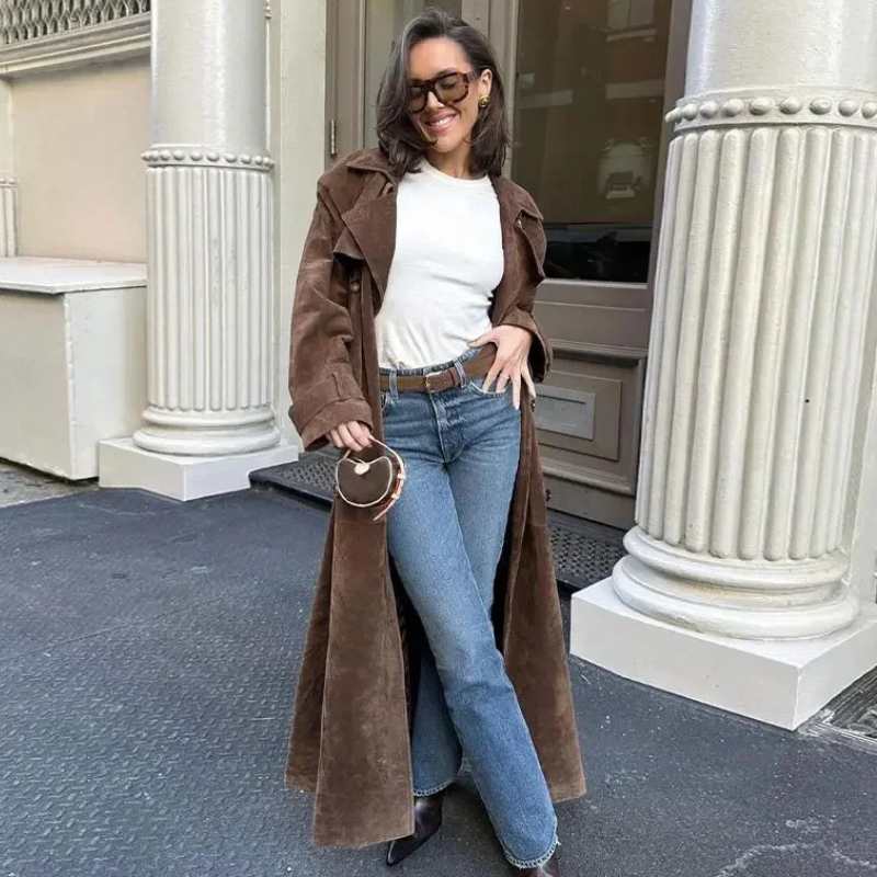 Sophie™ | Ruskindstrenchcoat