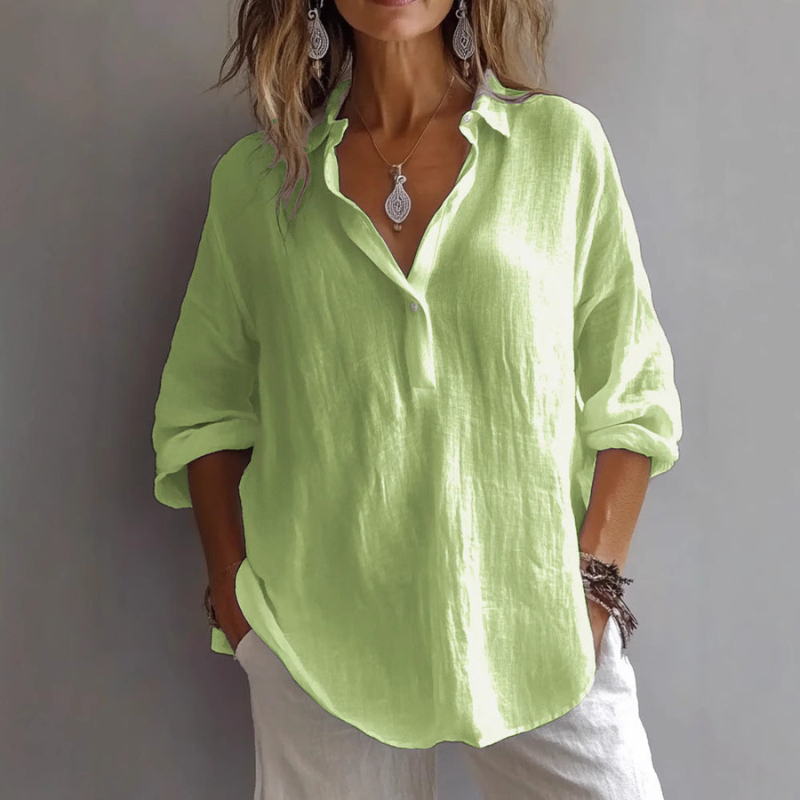 Isalina™ - Bluse med afslappet elegance