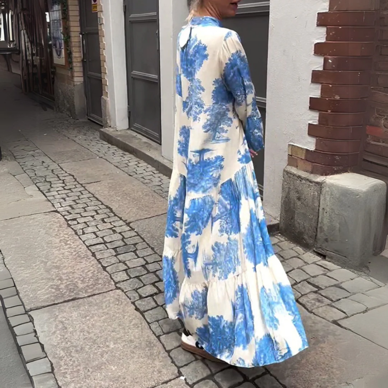 Mirone™ | Blomstret maxikjole