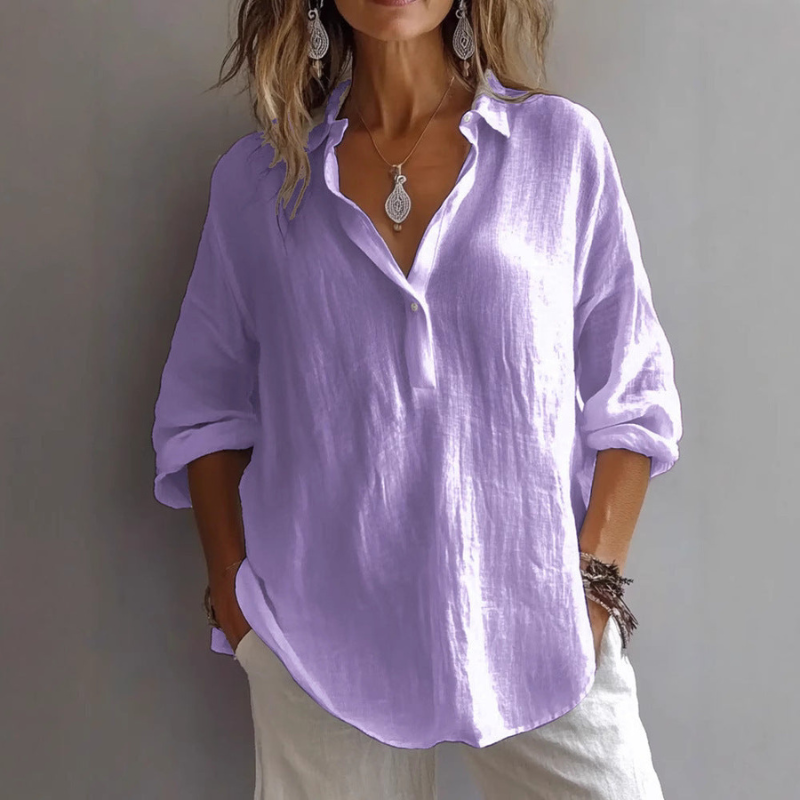 Isalina™ - Bluse med afslappet elegance