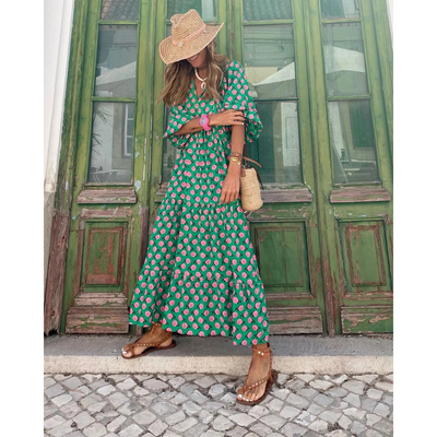 Fleur™ | Boheme Maxi Kjole