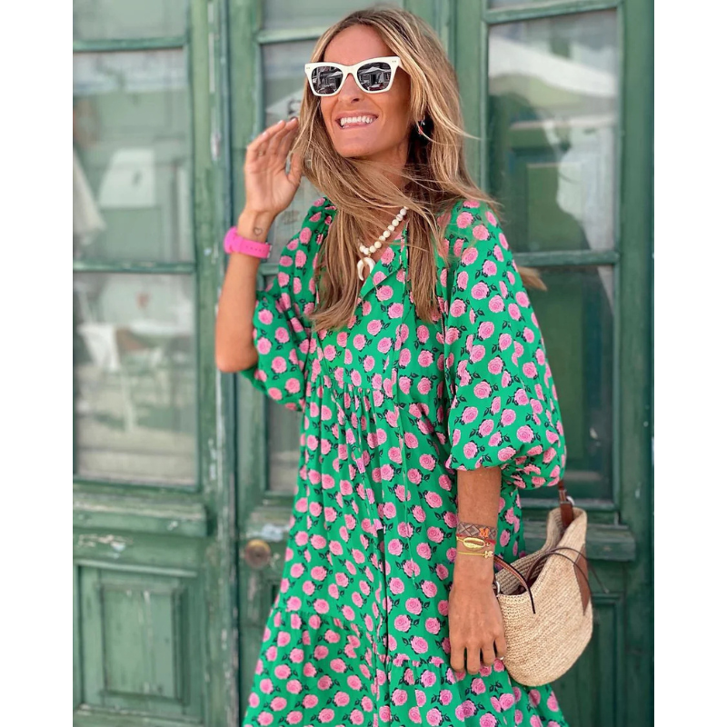 Fleur™ | Boheme Maxi Kjole