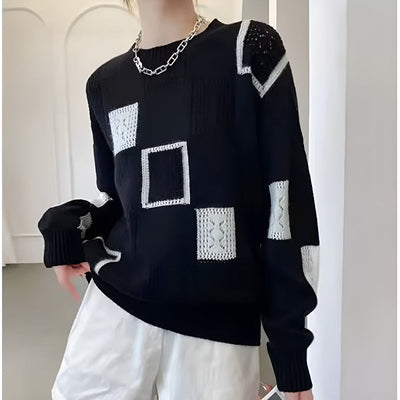 Alida™ | Strikkede sweater
